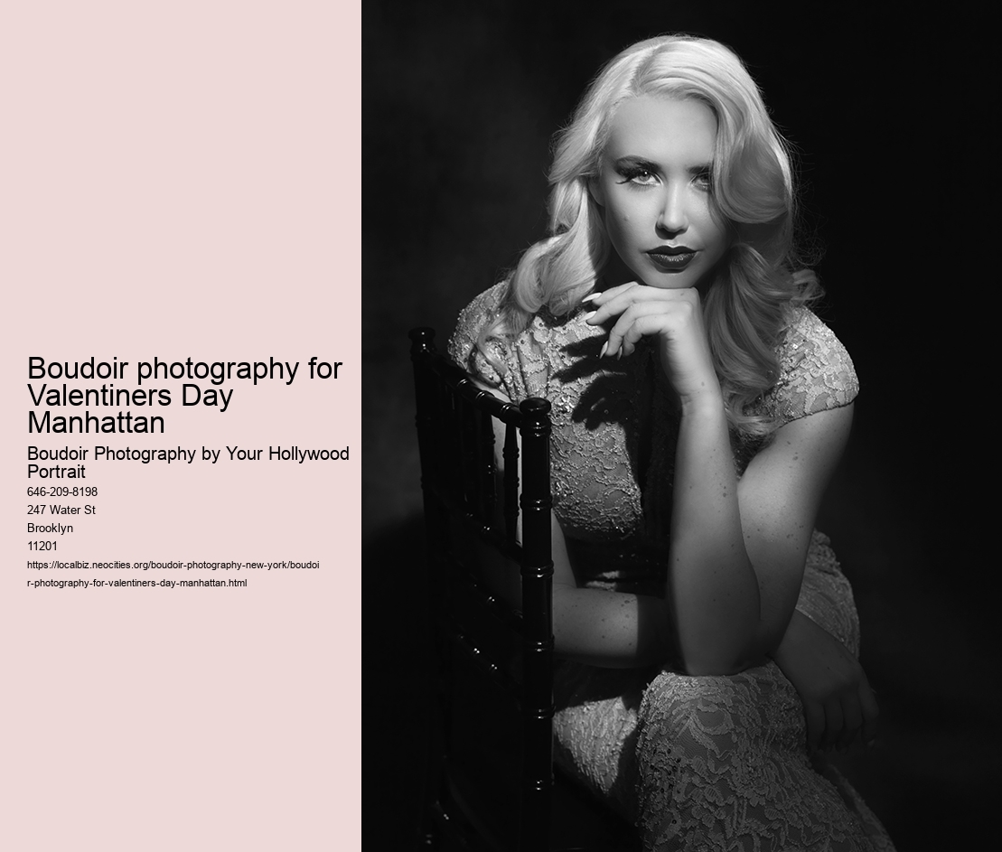 Boudoir photography for Valentiners Day Manhattan