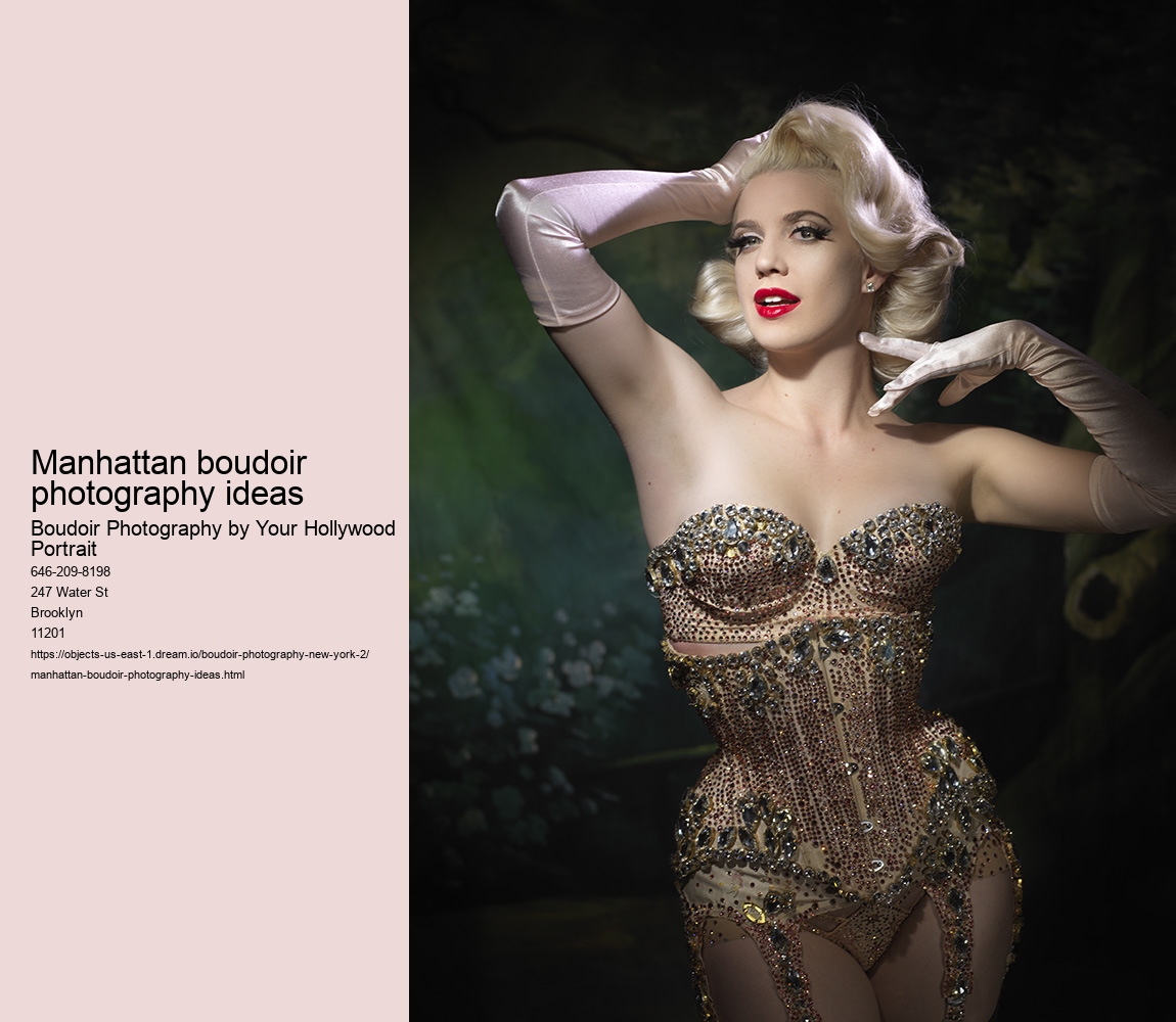 Manhattan boudoir photography ideas