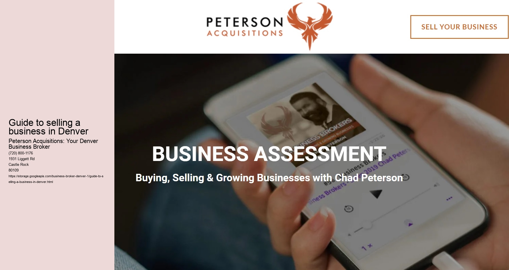 Guide to selling a business in Denver