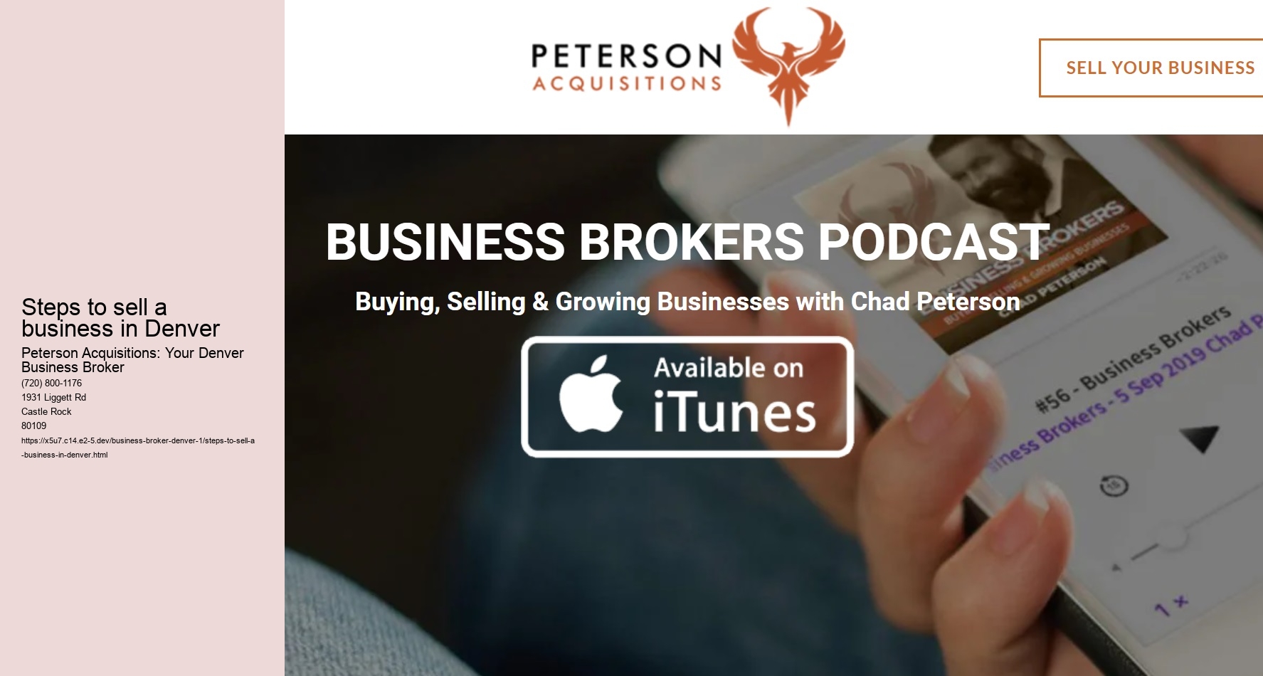 Steps to sell a business in Denver