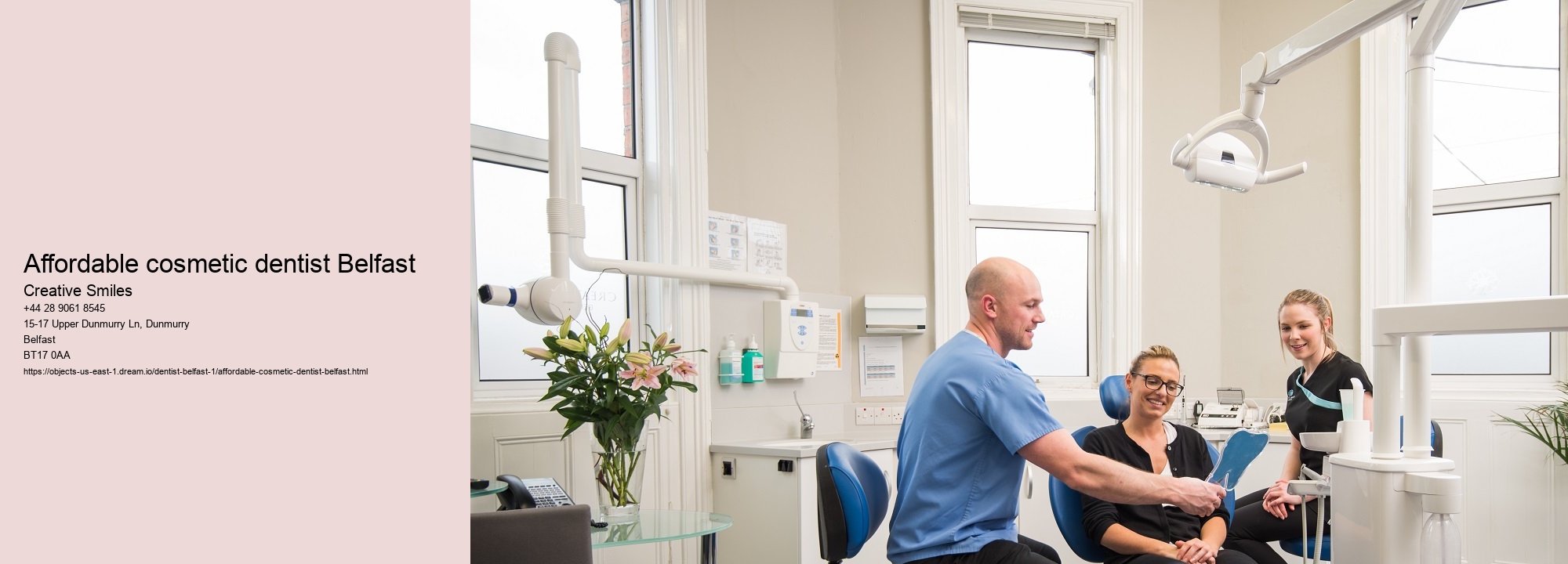 Affordable cosmetic dentist Belfast