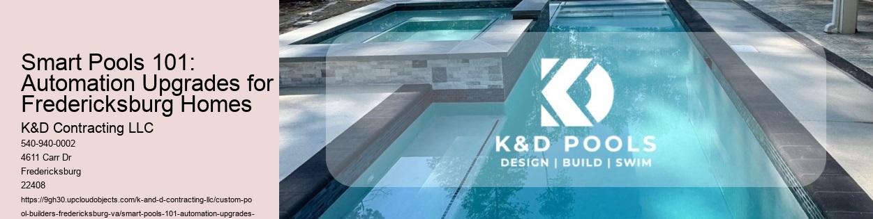 Smart Pools 101: Automation Upgrades for Fredericksburg Homes
