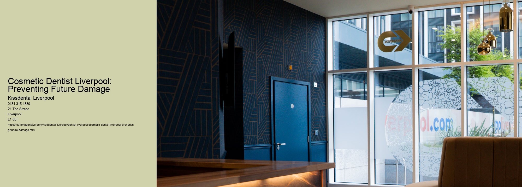 Cosmetic Dentist Liverpool: Preventing Future Damage