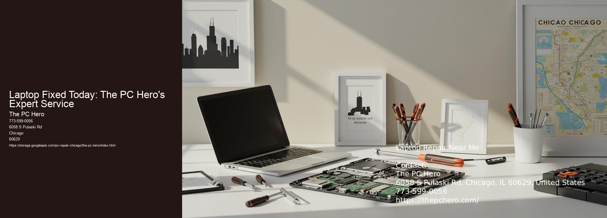 Laptop Fixed Today: The PC Hero's Expert Service