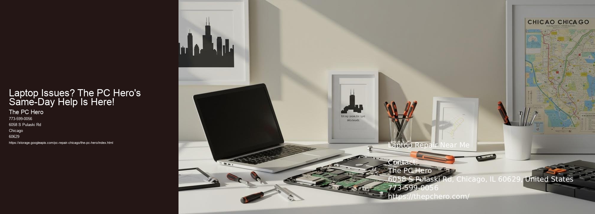 Laptop Issues? The PC Hero's Same-Day Help Is Here!