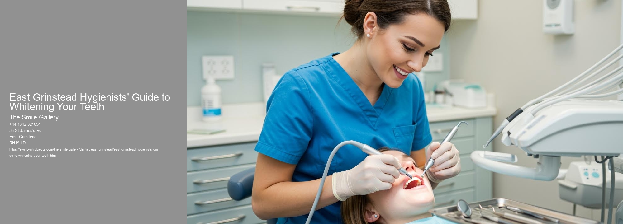 East Grinstead Hygienists' Guide to Whitening Your Teeth